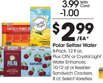 Ralphs Polar Seltzer Water offer