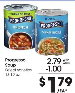 Ralphs Progresso Soup offer