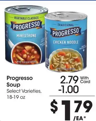 Ralphs Progresso Soup offer