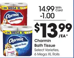 Ralphs Charmin Bath Tissue offer