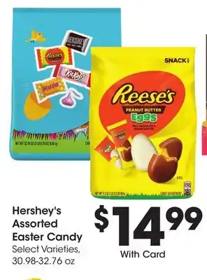 Ralphs Hershey's Assorted Easter Candy offer