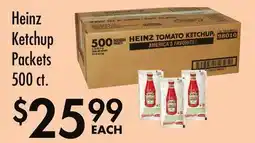 Smart & Final Heinz Ketchup Packets offer