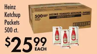 Smart & Final Heinz Ketchup Packets offer