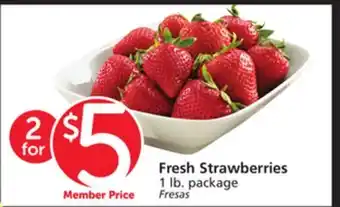 Vons Fresh Strawberries offer