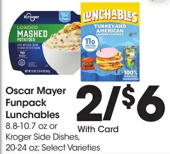 Ralphs Oscar Mayer Funpack Lunchables offer