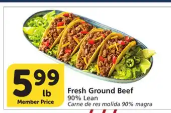 Vons Fresh Ground Beef offer