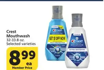 Vons Crest Mouthwash offer