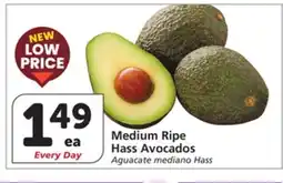 Vons Medium Ripe Hass Avocados offer