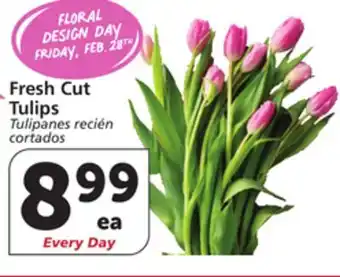 Vons Fresh Cut Tulips offer