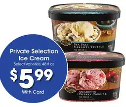 Ralphs Private Selection Ice Cream offer