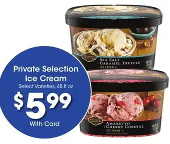 Ralphs Private Selection Ice Cream offer