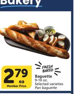 Vons Baguette offer