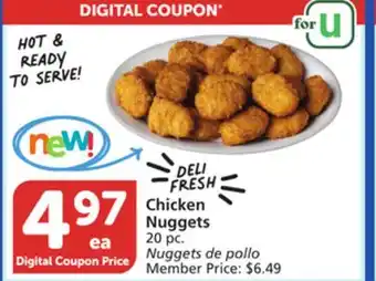 Vons Chicken Nuggets offer