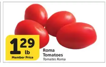 Vons Roma Tomatoes offer