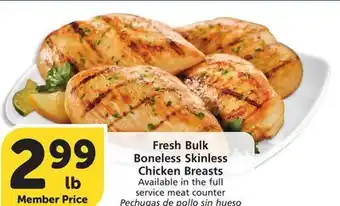 Vons Fresh Bulk Boneless Skinless Chicken Breasts offer