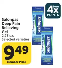 Vons Salonpas Deep Pain Relieving Gel offer