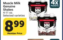 Vons Muscle Milk Genuine Shakes offer