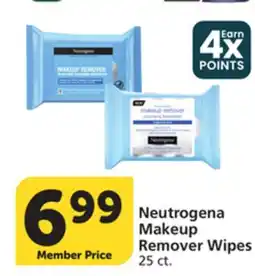 Vons Neutrogena Makeup Remover Wipes offer