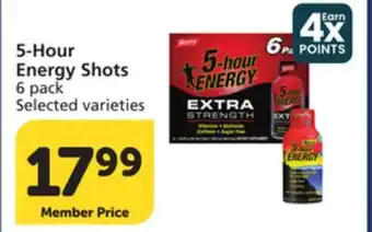 Vons 5-Hour Energy Shots offer