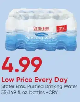 Stater Bros Stater Bros. Purified Drinking Water offer