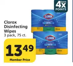 Vons Clorox Disinfecting Wipes offer