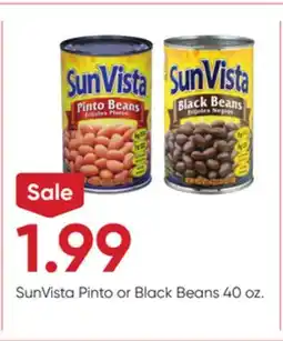 Stater Bros SunVista Pinto or Black Beans offer