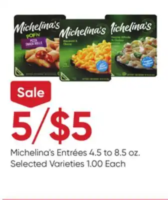 Stater Bros Michelina's Entrées offer