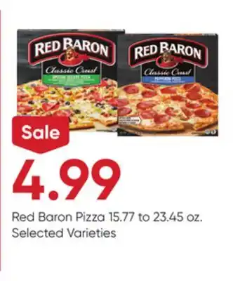 Stater Bros Red Baron Pizza offer