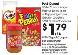 Ralphs Post Cereal offer