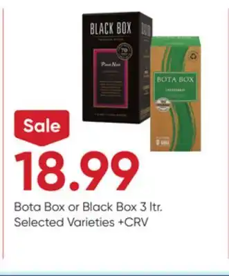 Stater Bros Bota Box or Black Box offer