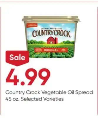 Stater Bros Country Crock Vegetable Oil Spread offer