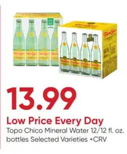 Stater Bros Topo Chico Mineral Water offer