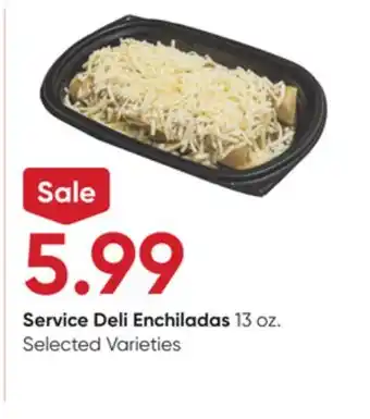 Stater Bros Service Deli Enchiladas offer