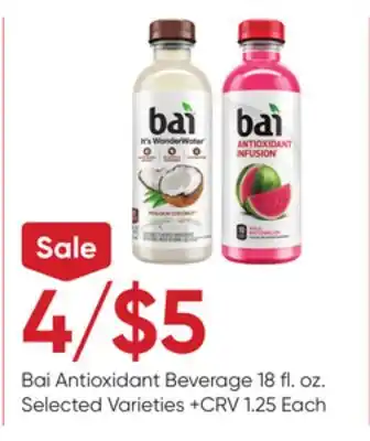 Stater Bros Bai Antioxidant Beverage offer