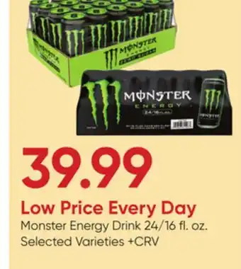 Stater Bros Monster Energy Drink offer