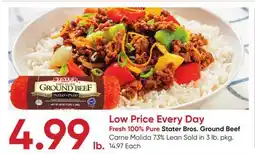 Stater Bros Stater Bros. Ground Beef offer