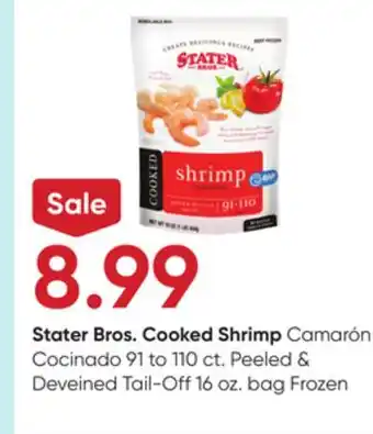 Stater Bros Stater Bros. Cooked Shrimp offer