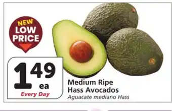 Albertsons Medium Ripe Hass Avocados offer