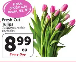 Albertsons Fresh Cut Tulips offer