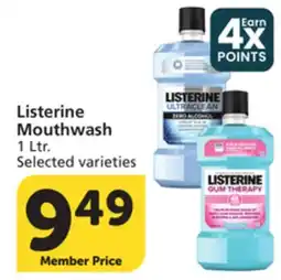 Albertsons Listerine Mouthwash offer