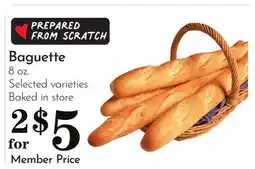 Pavilions Baguette offer
