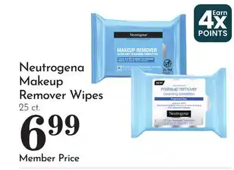 Pavilions Neutrogena Makeup Remover Wipes offer