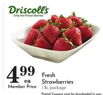 Pavilions Fresh Strawberries offer