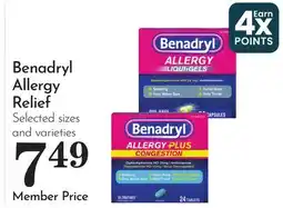 Pavilions Benadryl Allergy Relief offer