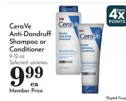 Pavilions CeraVe Anti-Dandruff Shampoo or Conditioner offer