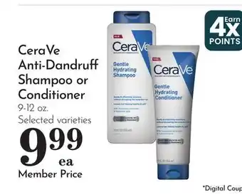 Pavilions CeraVe Anti-Dandruff Shampoo or Conditioner offer