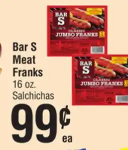 Smart & Final Bar S Meat Franks offer