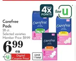 Pavilions Carefree Pads offer