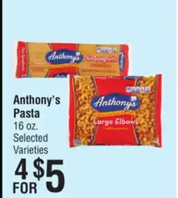 Smart & Final Anthony's Pasta offer