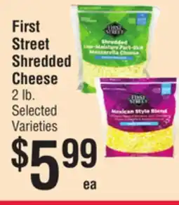 Smart & Final First Street Shredded Cheese offer